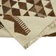 Turkish Handwoven Vintage Herki Kilim 96 cm x 360 cm