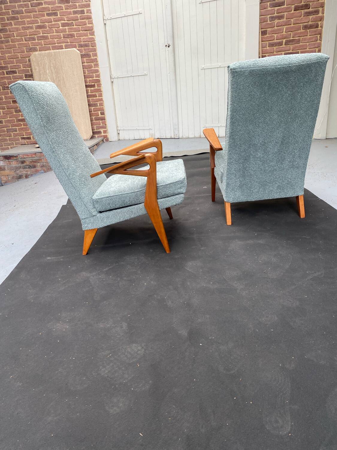 Pair of vintage armchairs