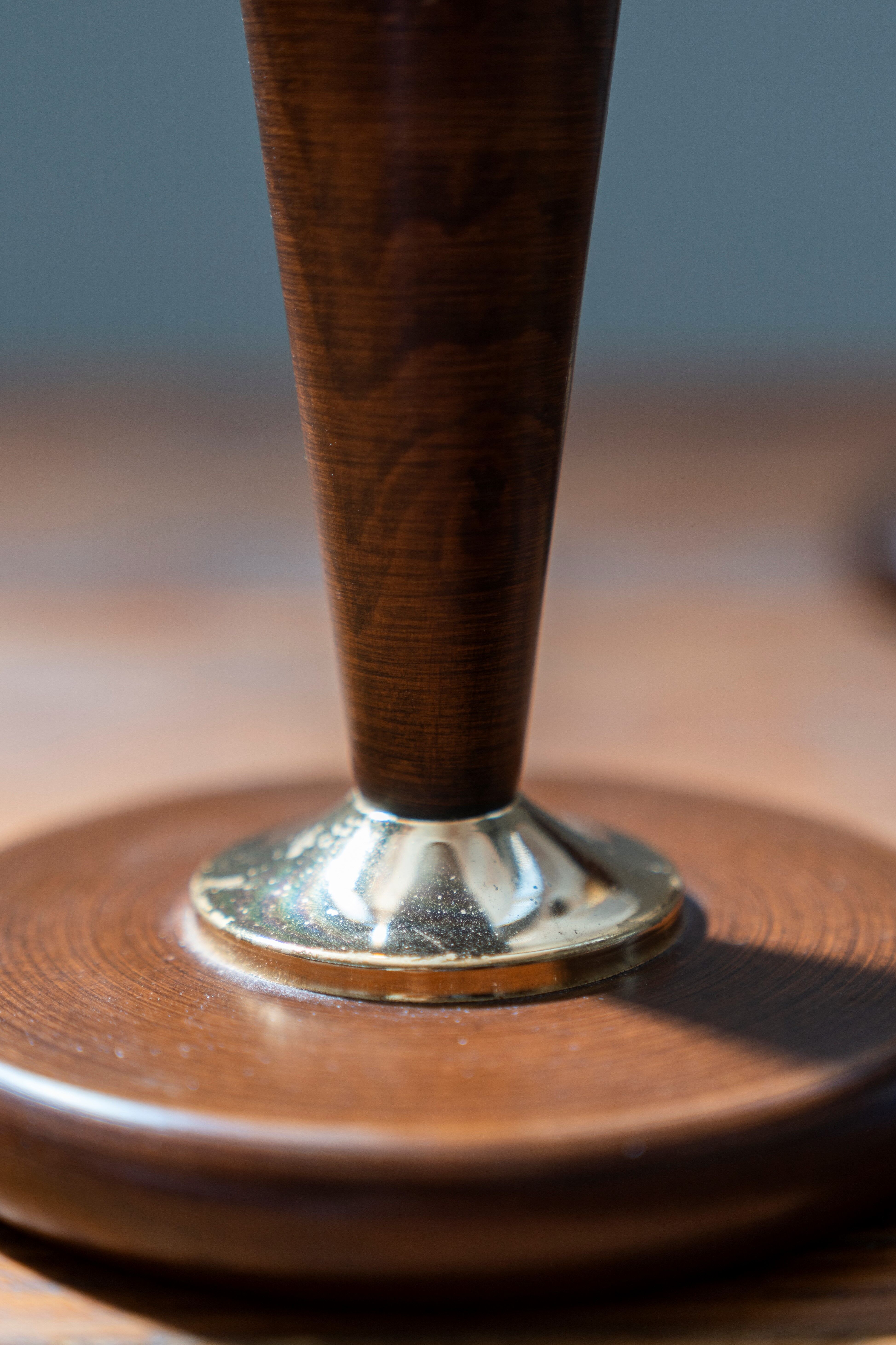 Murano glass mushroom desk lamps, 1970s, set of 2