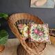 Rattan armchair