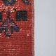 Vintage Turkish hallway rug 80x645 cm