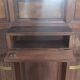 Art Deco coat rack in oak