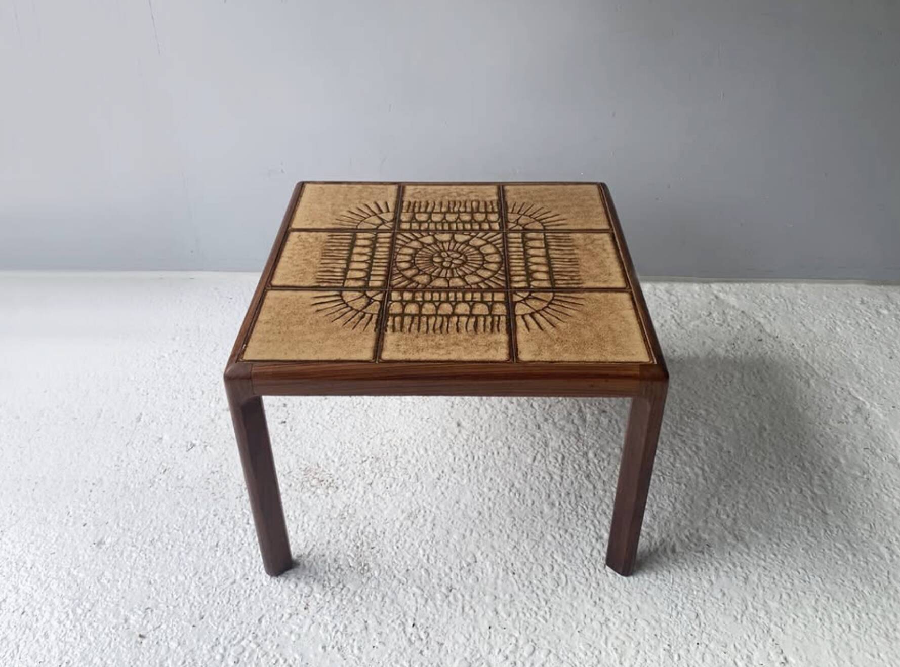 Rare Mid-Century G Plan ceramic tile coffee table
