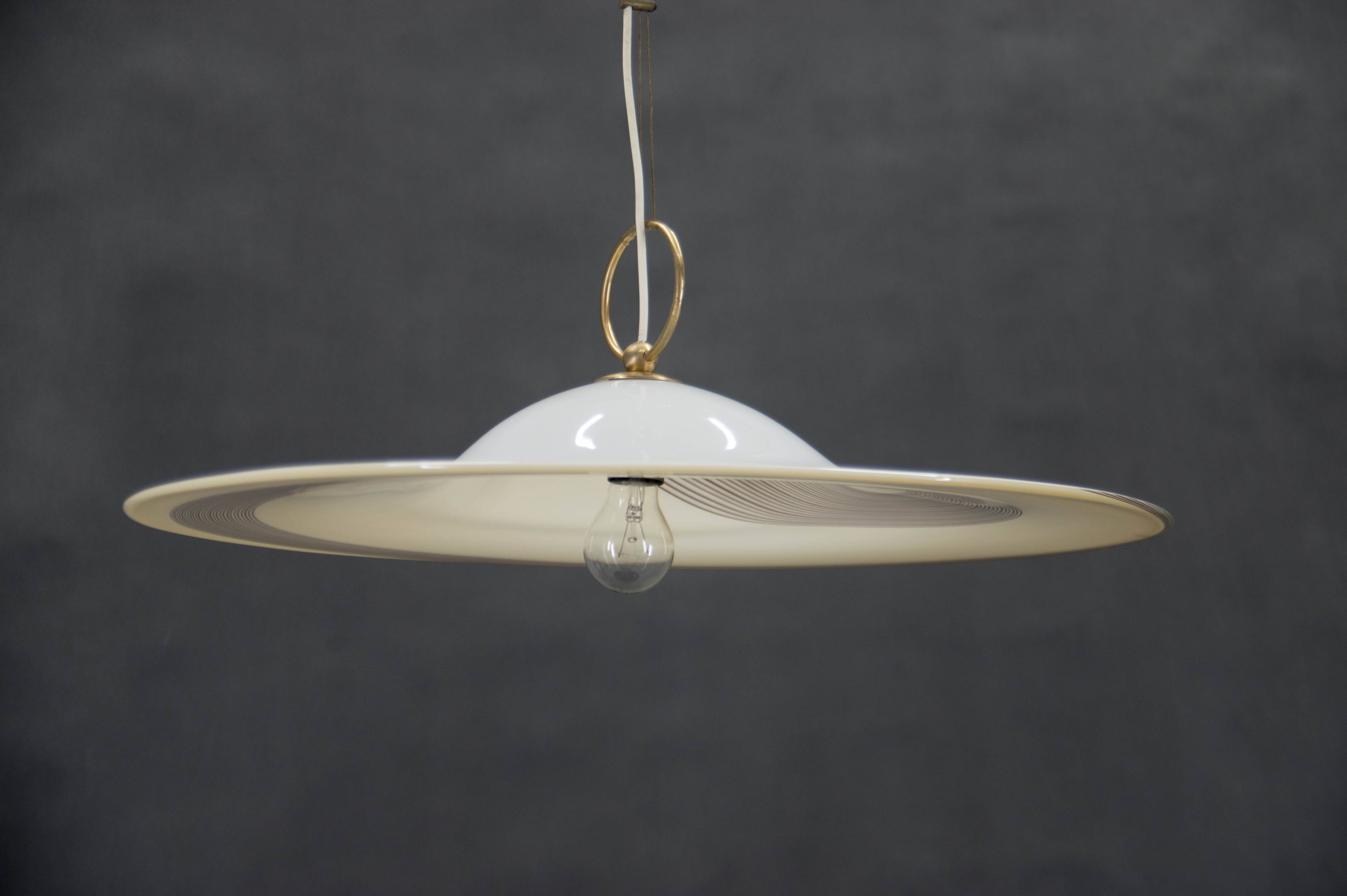 Murano Glass Pendant, Italy, 1980s