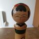 Japanese hand-painted Kokeshi doll from the 1960s