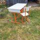 Bureau et chaise année 70