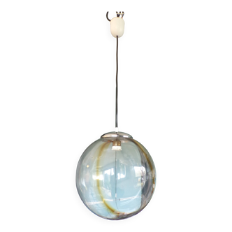 Suspension globe verre soufflé Ø30cm