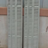 2 shutters with fixed louvers
