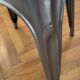 8 chaises modèle A Tolix