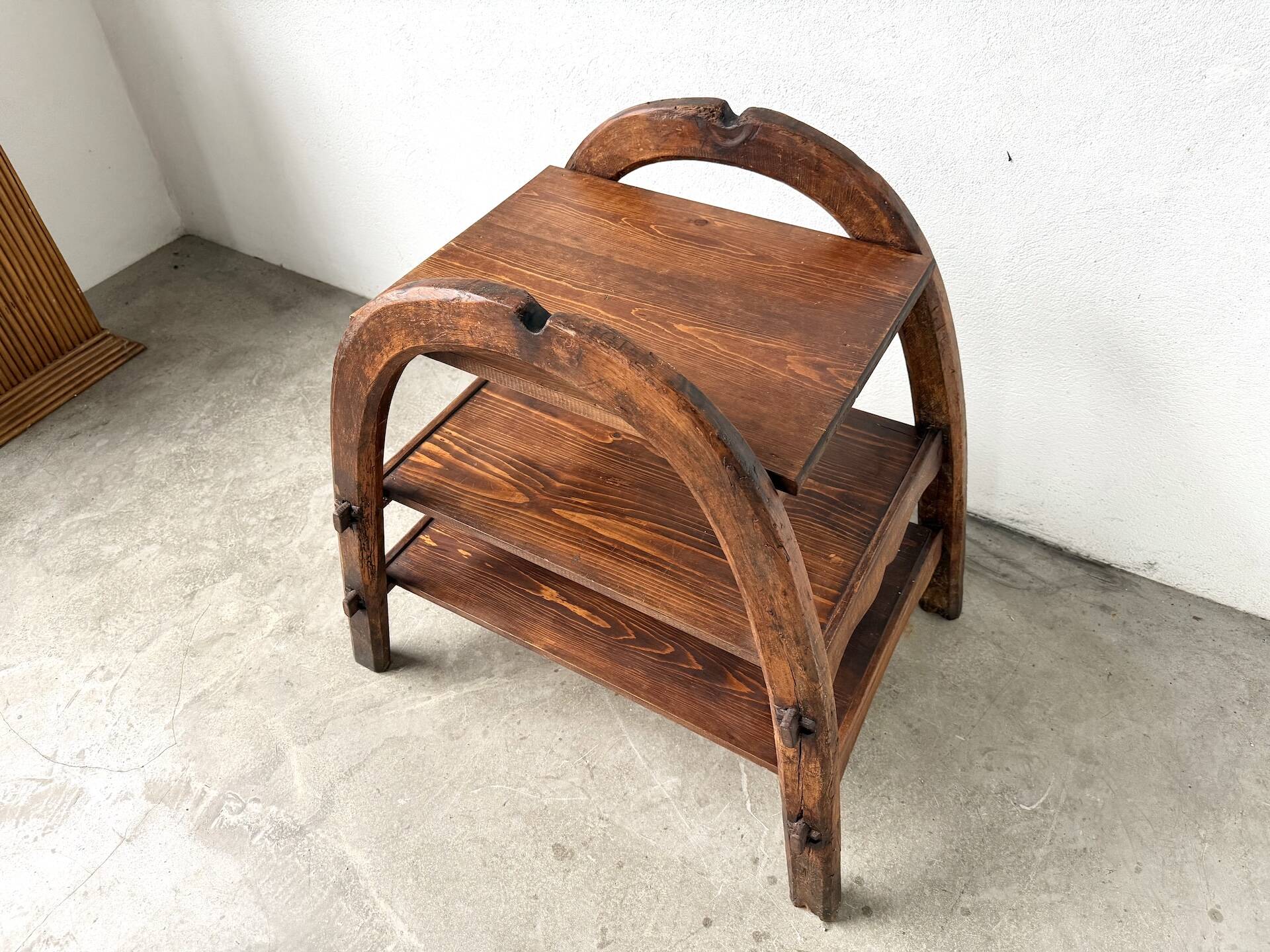 Brutalist Shelf in Solid Wood
