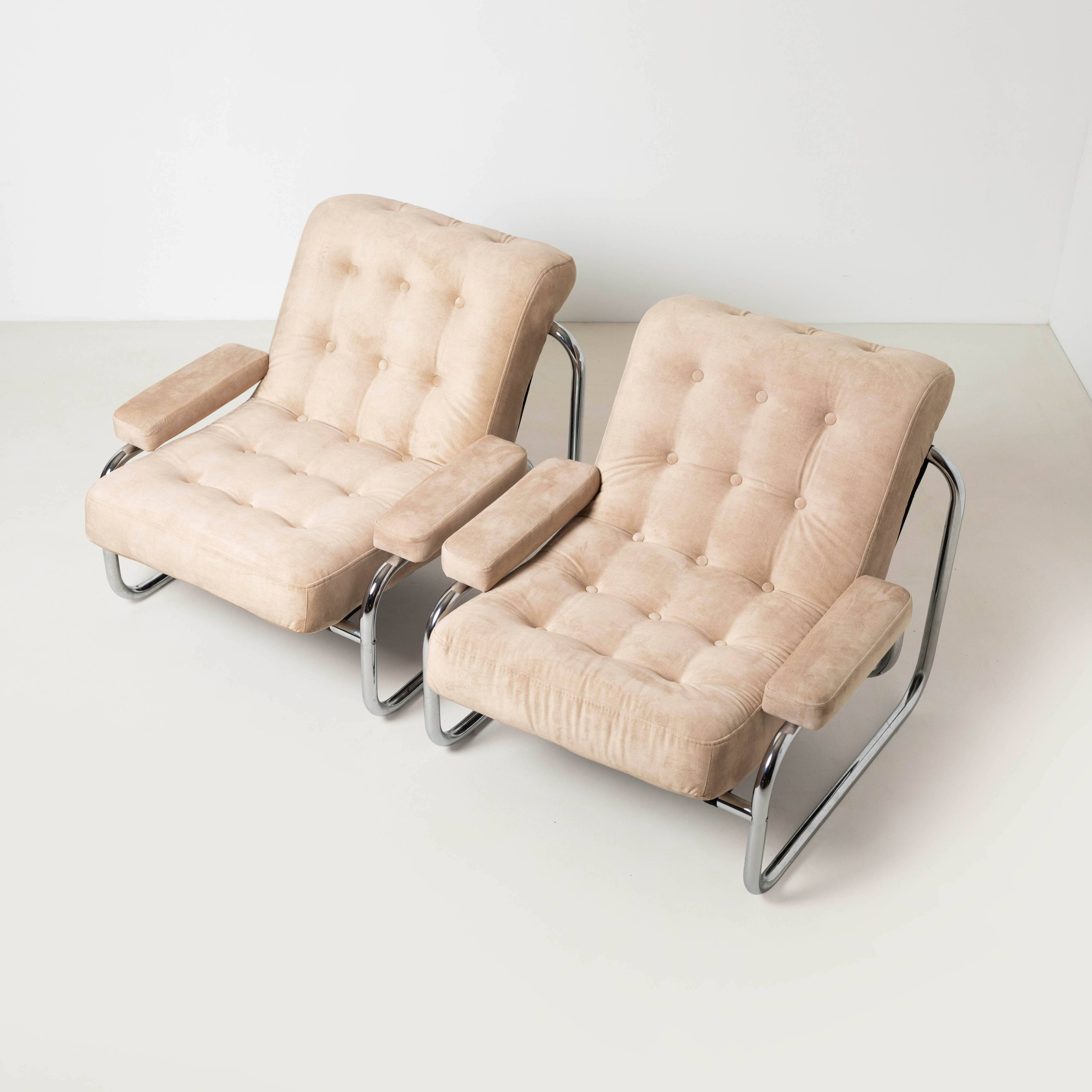 Ensemble de 2 fauteuils lounge emblématiques Borkum par Johan Bertil Häggström pour IKEA