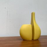 Set of 2 minimalist postmodern Italian vases by Bel Mondo, 1980s.