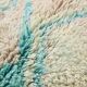 Turquoise Vintage Boujaad Rug 158 cm x 262 cm - Moroccan Wool rug Handmade