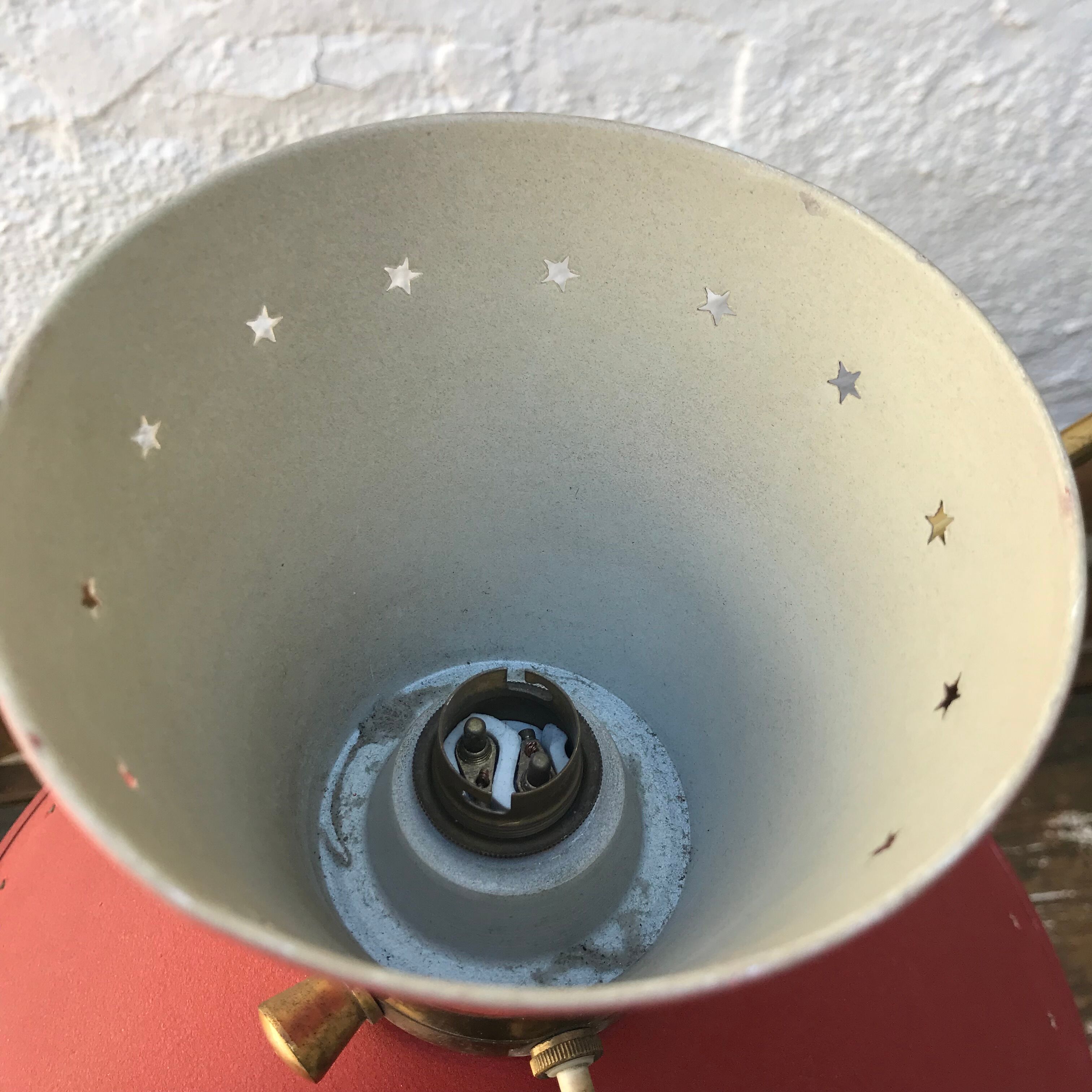 Diabolo sconces by René Mathieu circa 1950