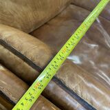 Leather sofa sting celier vintage camel design