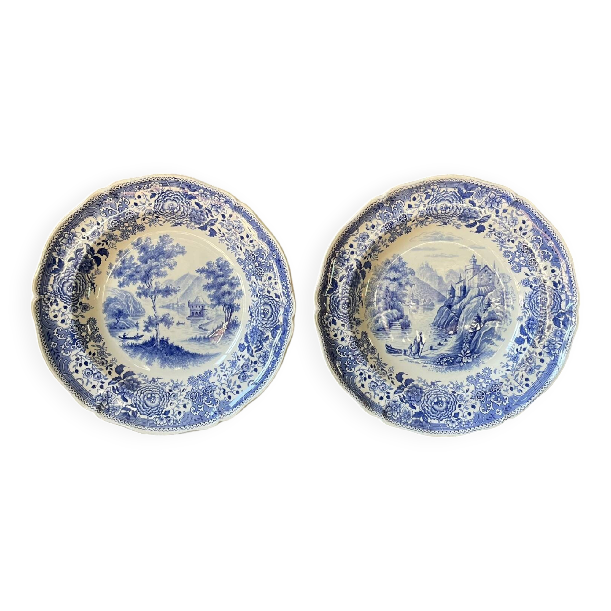 2 Villeroy and Boch Burgenland soup plates