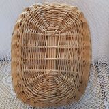 Antique wicker/rattan basket