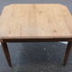 Table extensible pin massif