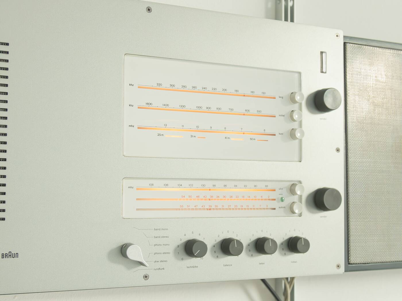 Wall unit by Dieter Rams for Braun & Vitsœ, 1960s