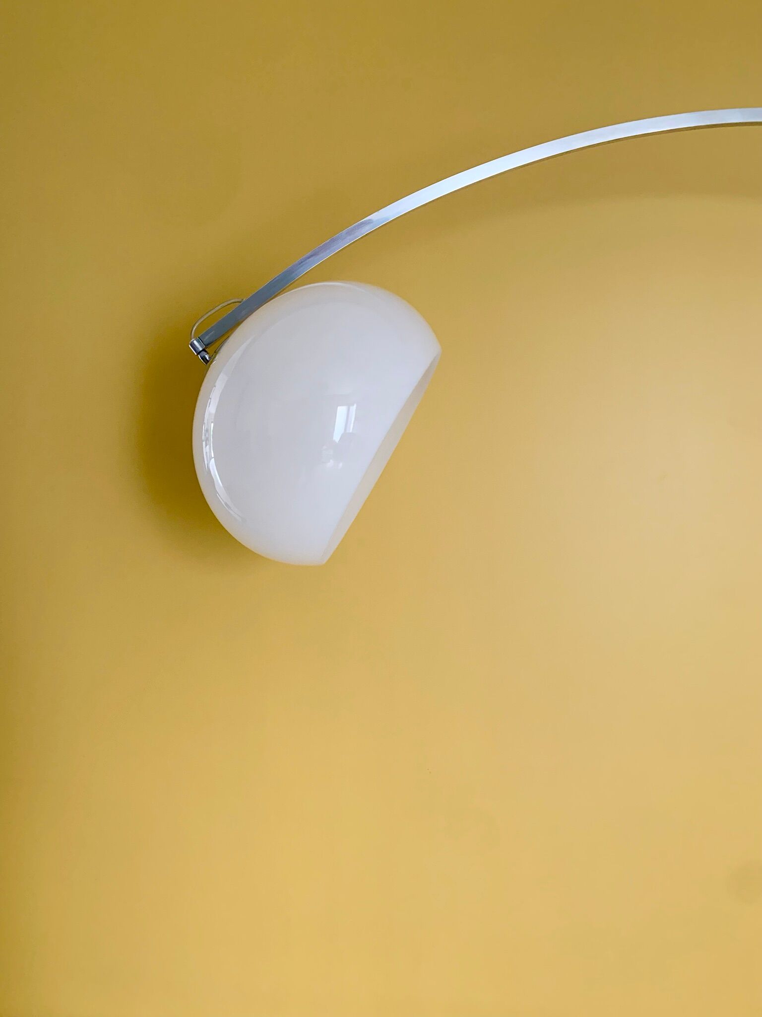 Floor lamp 70s marble foot Guzzini