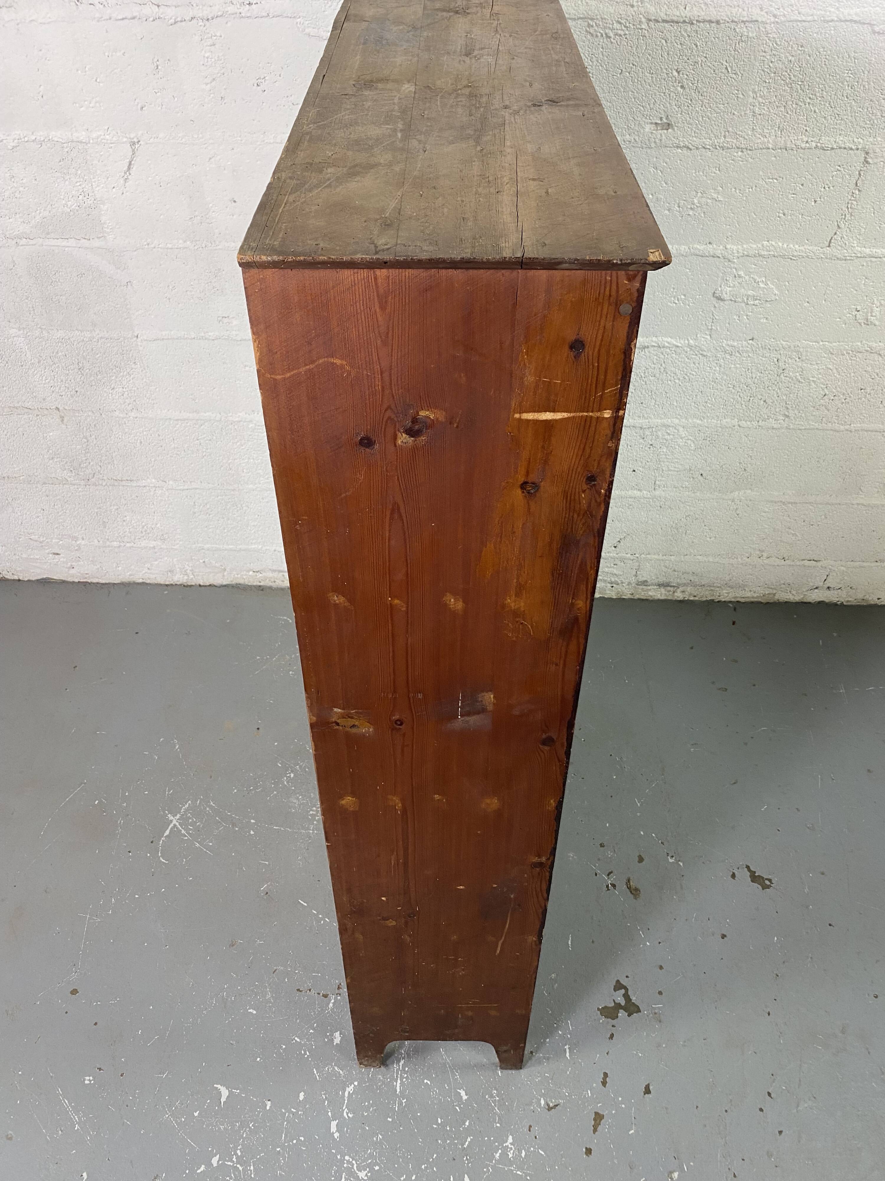 Wooden handcrafted craft furniture for postal sorting