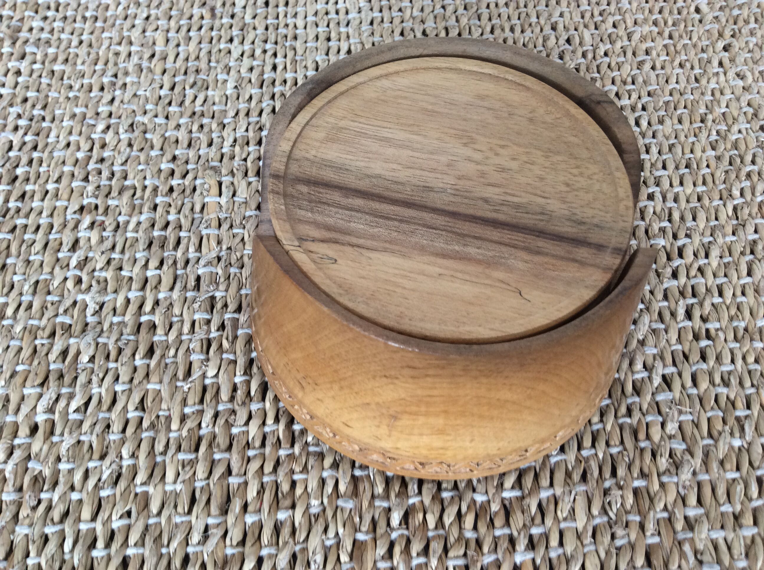 Wood coasters
