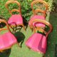 4 chaises Louis Philippe tapissées