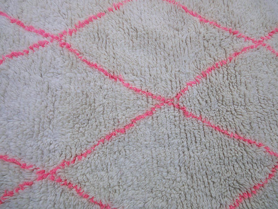 Moroccan Beni Ouarain hallway carpet berber 283 x 100