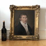 19th century Antique Oil Painting of a German Gentleman, circa 1850