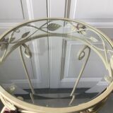 Art Nouveau style iron console