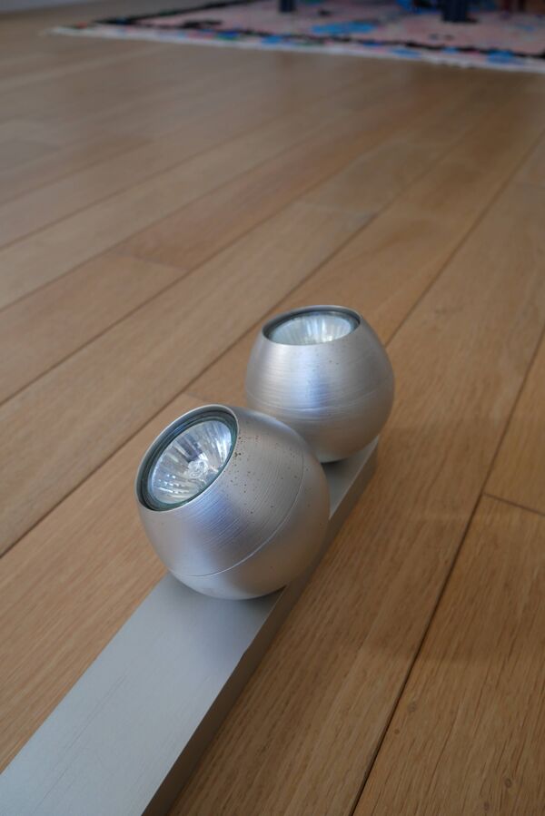 Plafonnier design Lirio by Philips – 6 spots orientables – aluminium