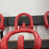 Italian design wall coat rack