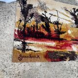 Tapisserie sérigraphie d’Aubusson Crépuscule de Gemmanick