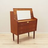 Teak secretary, Danish design, 1970s, production: Denmark