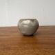 Mid-century German minimalist studio pottery vase by Hildegard and Peter Delius for Hamelner Kunsttöpferei, 1960s.
