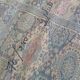 Long Persian Wool Runner Rug Burgundy Blue 70x240cm