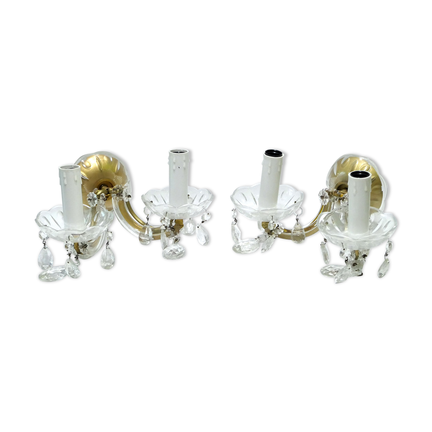 Pair of wall lamps