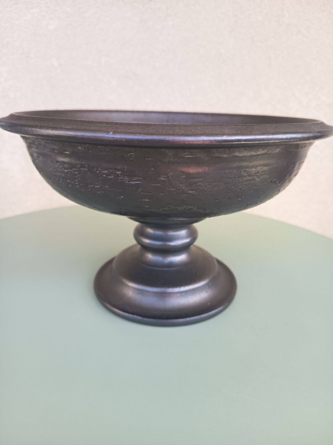 Bowl signed Jean Marais – Vallauris – large piece of ceramic art