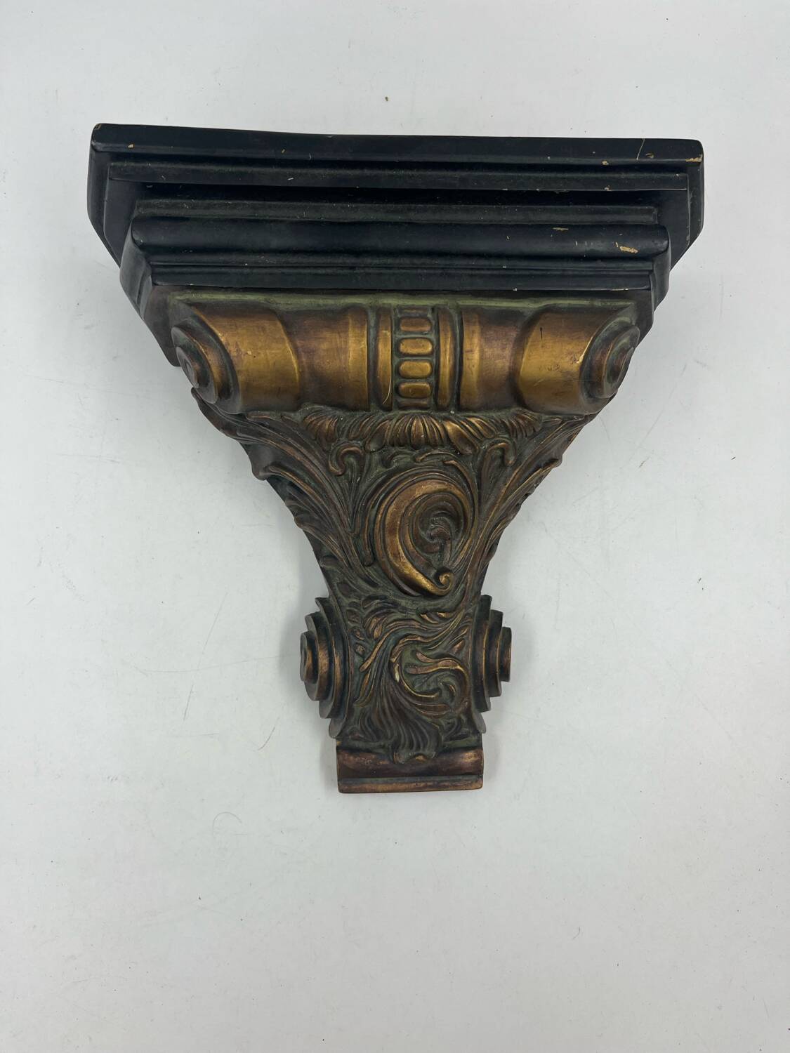 Antique wall-mounted console