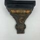 Antique wall-mounted console