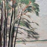 Painting “Dunes”, L.Grelier, 1962