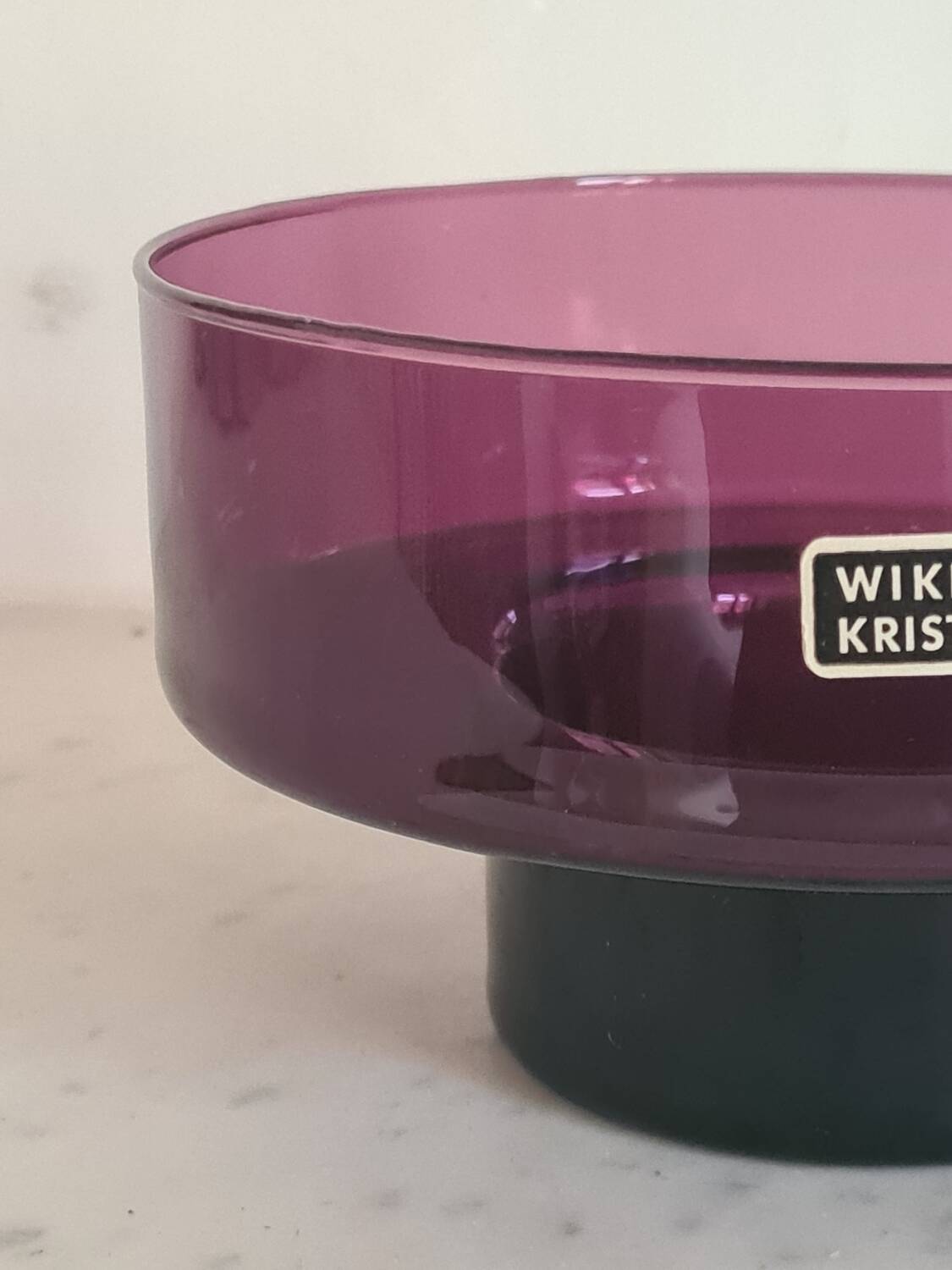 Wiking Kristall Vase