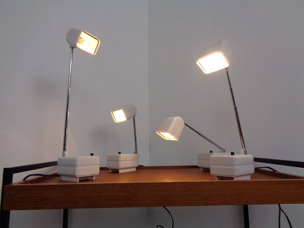 Adjustable Lampette Table Lamps from Briloner Lights, 1970s, Set of 2