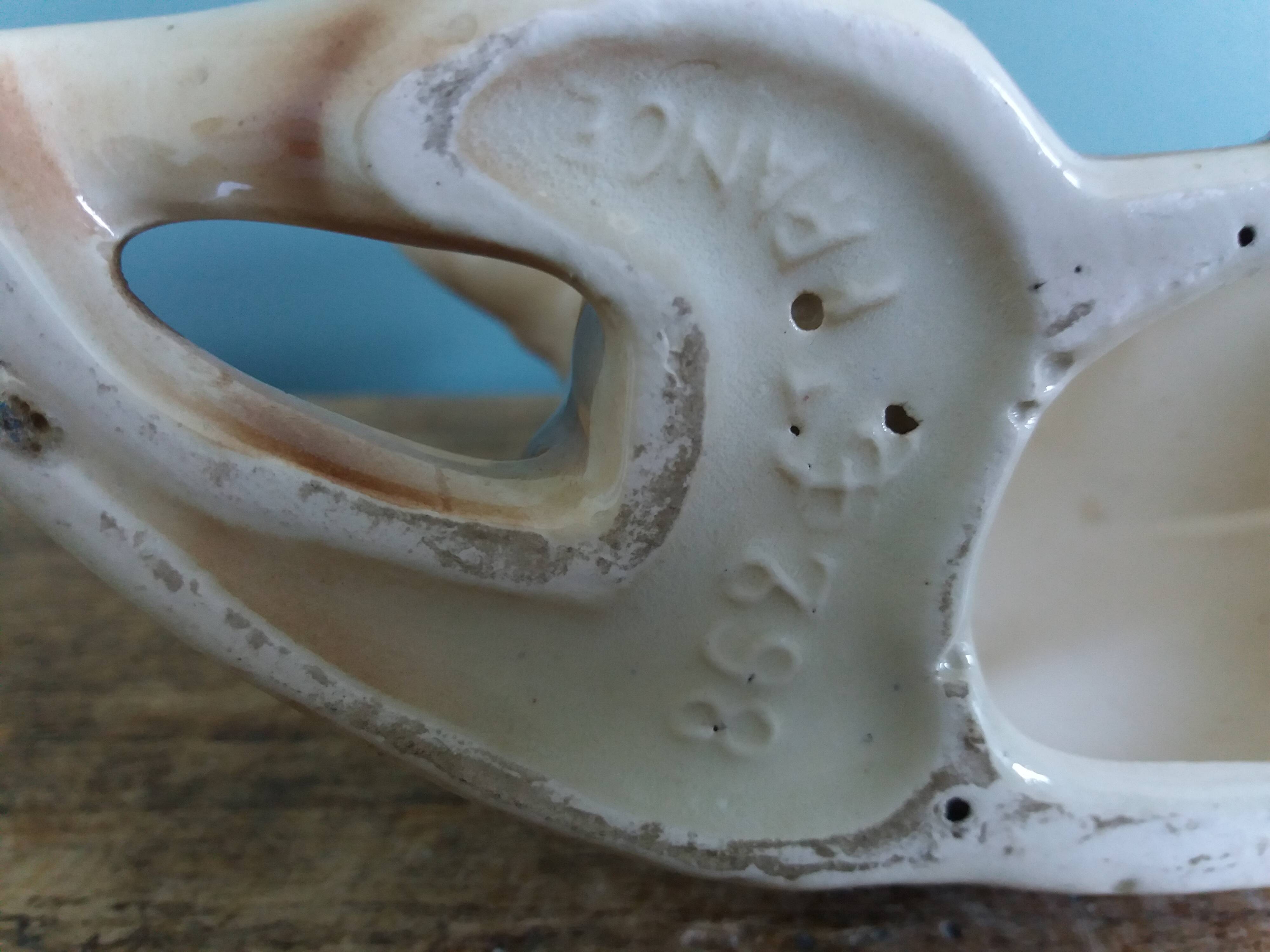 Saint Clement earthenware dog