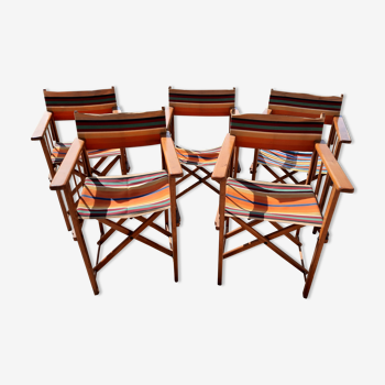 Vintage folding chairs 1960