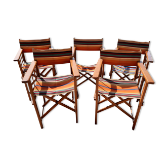Vintage folding chairs 1960