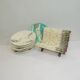 Asparagus service /luneville k g /vintage