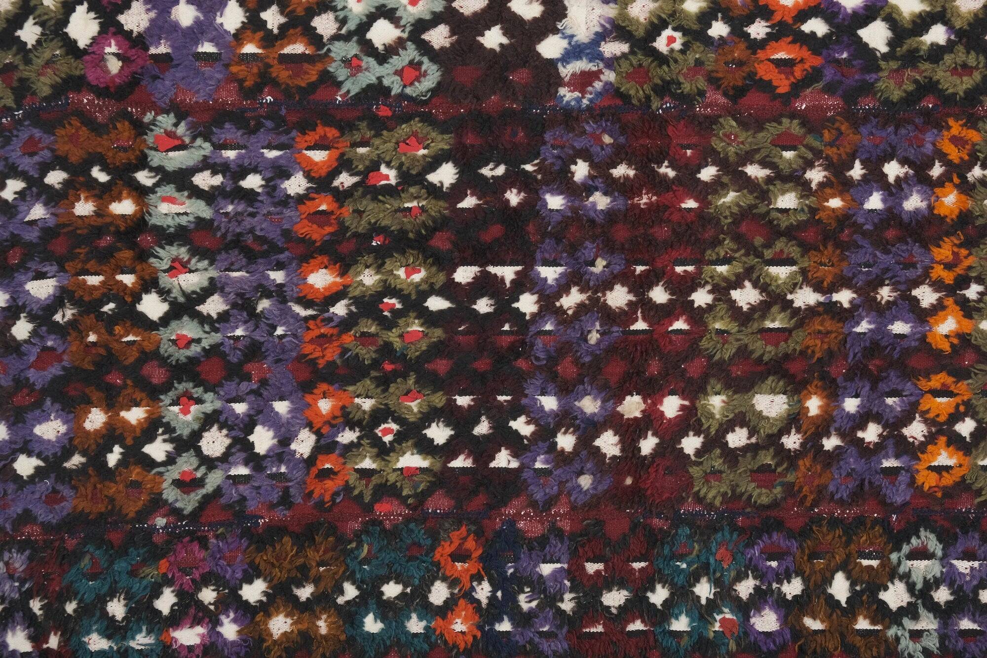 Vintage Turkish handmade rug 162x228 cm