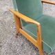 Paire de fauteuils des années 50 GMC pieds compas