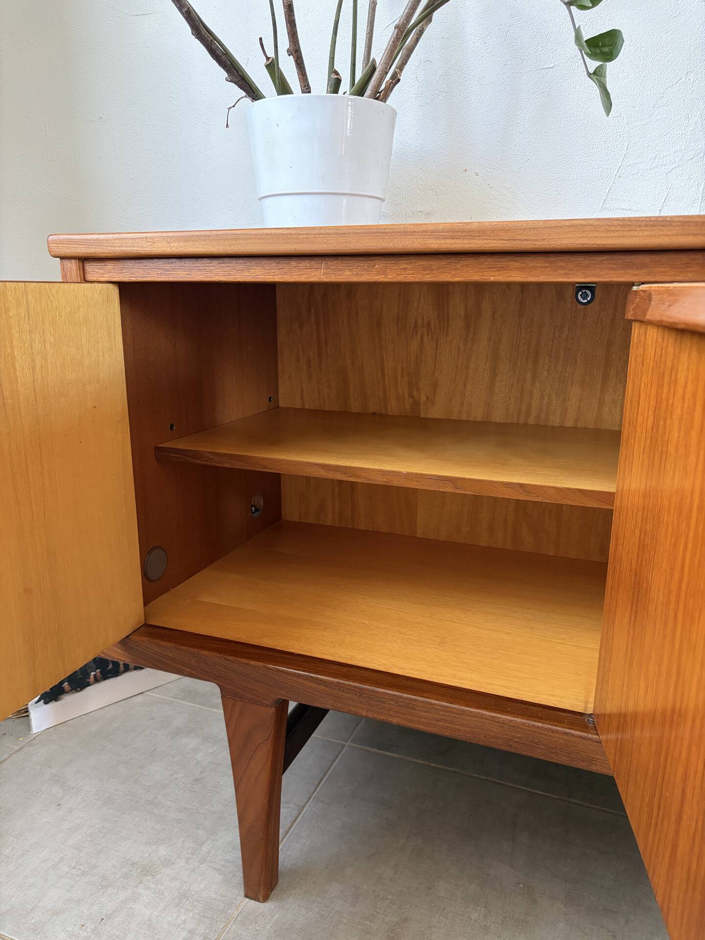 Vintage Scandinavian teak sideboard